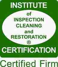IICRC Certified Firm — Institute of Inspection Cleaning and Restoration Certification