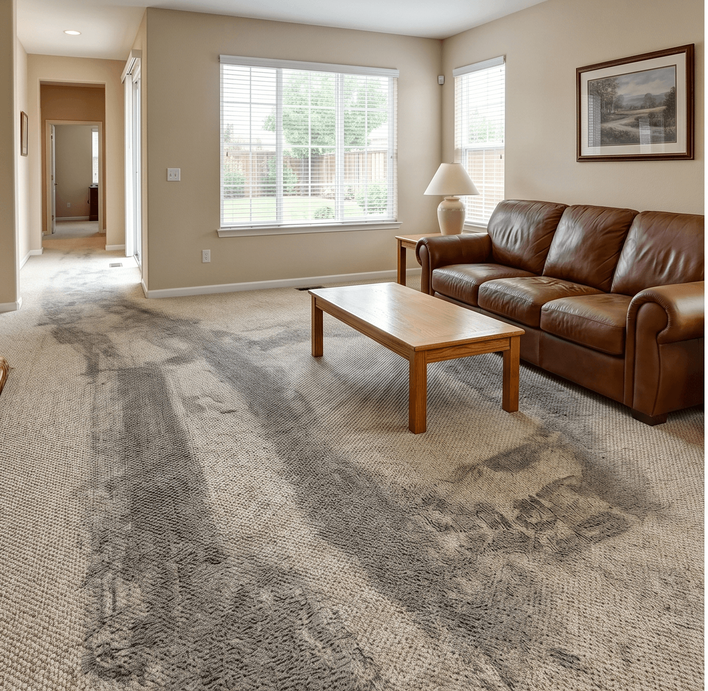 Carpet before cleaning · Galt, CA