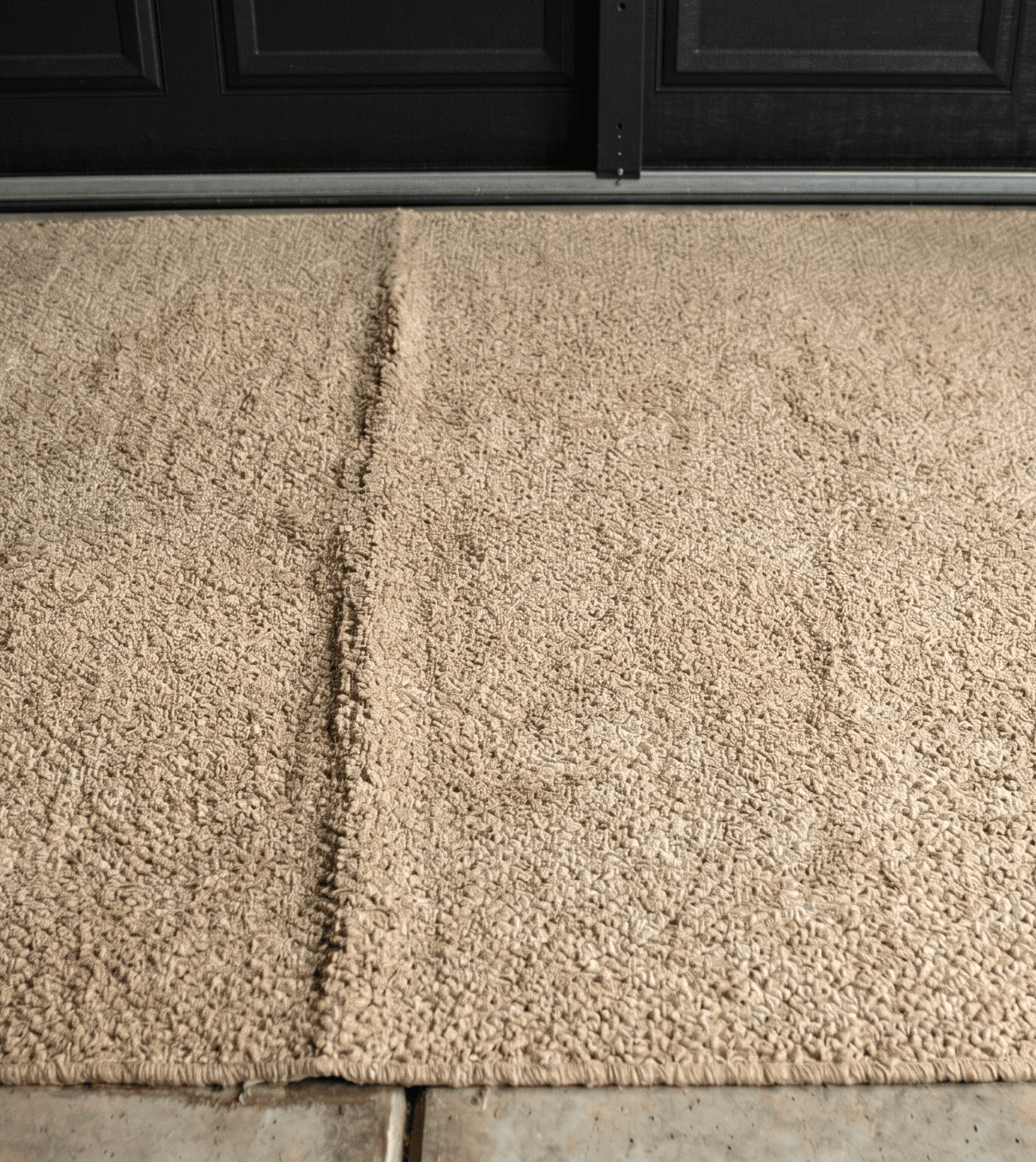 Same carpet after Spiker hot water extraction